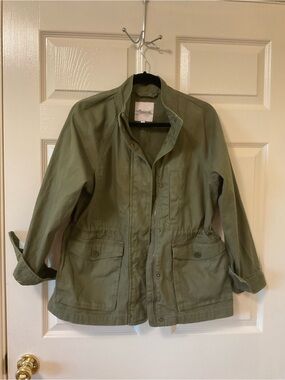 Madewell Olive Green Utility Jacket